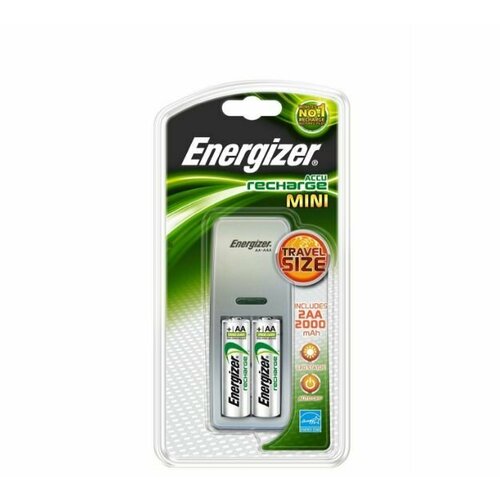 Зарядные устройства Mini Charger 2АА 2000mAh 633116 аккумулятор ni mh 2000 ма·ч 1 2 в energizer charger mini aa 2000mah в упаковке 2 шт