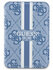 Guess магн. бумажник Wallet Cardslot MagSafe PU 4G Stripes Blue