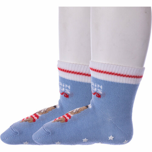 фото Носки conte 2 пары, размер 10, голубой