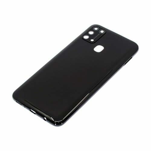 Задняя крышка для Samsung M315 Galaxy M31, черный, AAA