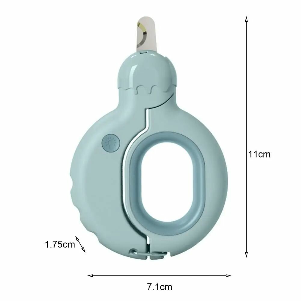 Когтерез ножницы с подсветкой для кошек и собак мелких и средних пород