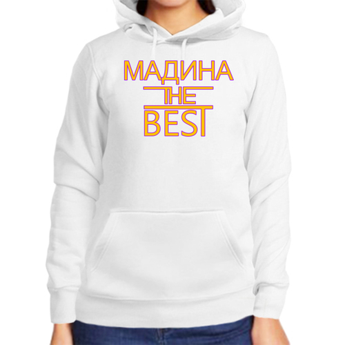 фото Худи, размер l, белый нет бренда