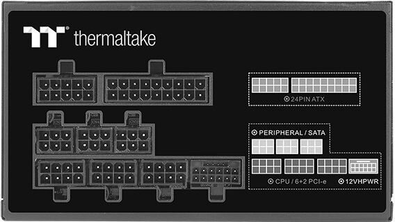 Блок питания ATX Thermaltake PS-TPD-0750FNFAGE-H 750W, 80+ Gold, 120 mm fan, Gen 5, fully modular - фото №14