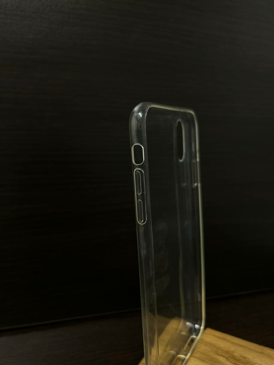 Чехол для iPhone XS Max прозрачный — фото 1