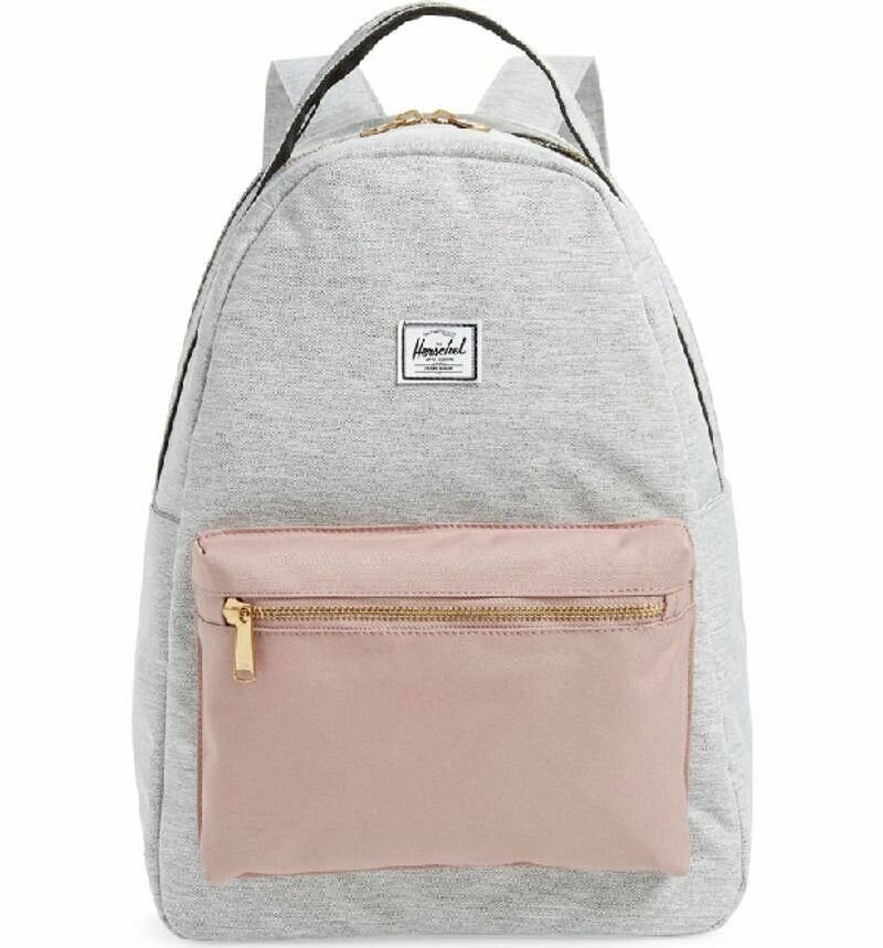 Рюкзак городской небольшой Herschel Nova Small Light Grey Rose