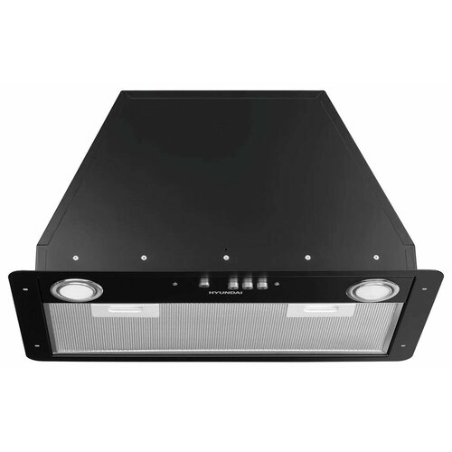 Встраиваемая вытяжка Hyundai HBB 6035 BK управление кнопочное черный 1497900₽