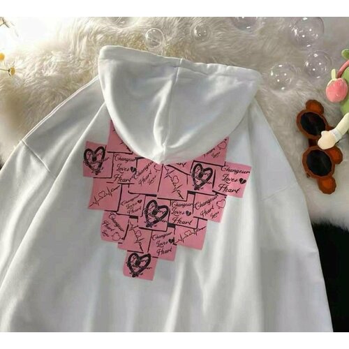 фото Худи , размер 42/46, белый avocado shop