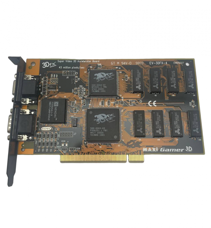 Видеокарта 3Dfx Voodoo MAXI Gamer3D 4mb EV-3DFX-4 PCI