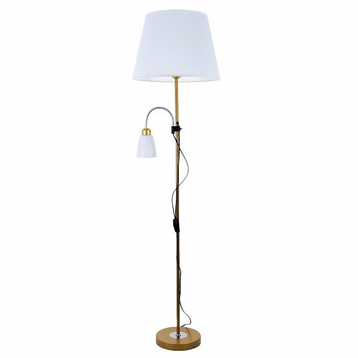 фото Торшер 19030/2GD E27 40Вт золото 41х41х180 см