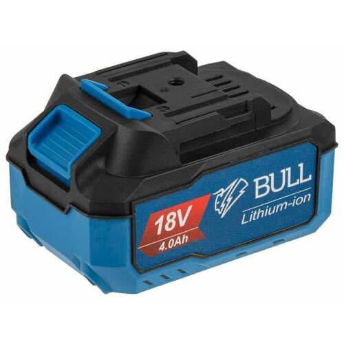 Аккумулятор BULL AK 4003 18.0 В, 4.0 А*ч, Li-Ion (0329205) шлифмашина угловая аккумуляторная wortex cag 1812 1 e all1 0329192