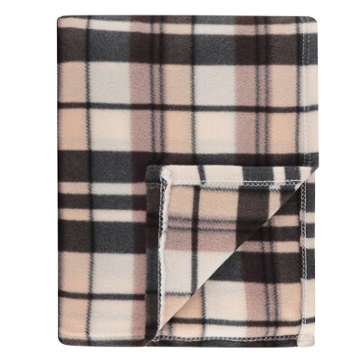 фото Provance плед флис, 180х200см, 130гр/м, бежевый