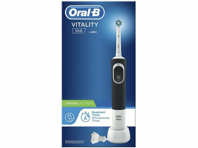 Зубная щётка электрическая ORAL-B Vitality D100 Cross Action White — фото 2