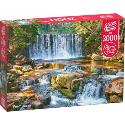 Пазл Cherry Pazzi 2000 деталей: Лесной водопад