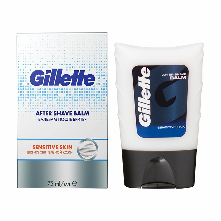 Бальзам после бритья Gillette Balm Sensitive Skin, для чувствительной кожи, 75 мл - фото №13