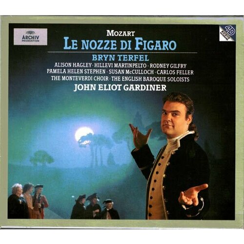 audio cd john eliot gardiner complete deutsche grammophon Audio CD Mozart, The Marriage of Figaro. (Bryn Terfel, Alison Hagley, Rodney Gilfry et al. The Monteverdi (3 CD)