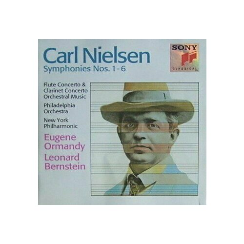 nielsen symfoni 1 6 etc bernstein ormandy AUDIO CD Nielsen: Symfoni 1-6, etc. Bernstein / Ormandy