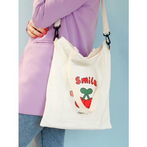 фото Сумка шоппер ilikegift, белый