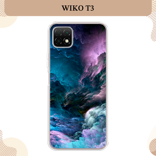 Силиконовый чехол Загадочное небо на Wiko T3 / Вико Т3