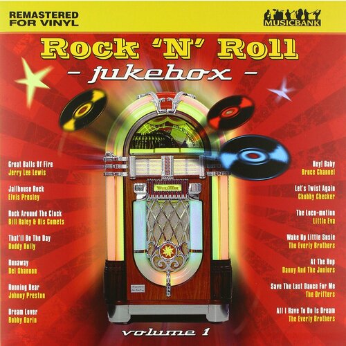 Виниловая пластинка Rock N' Roll - Jukebox Favorites: Volume 1 (180 Gram Black Vinyl LP) lee shannon be water my friend the true teachings of bruce lee