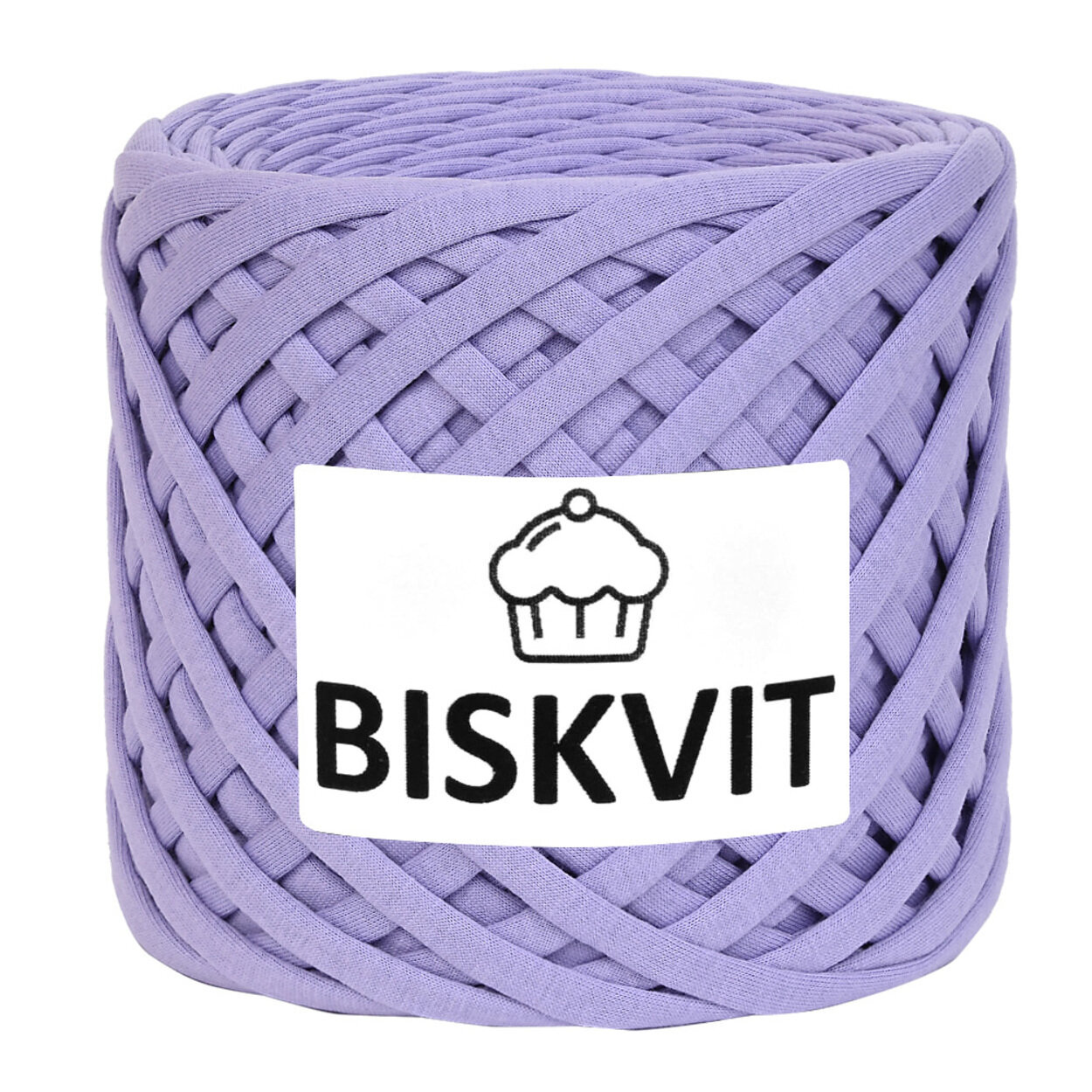 Пряжа Biskvit, 330г, 100м, 100%хлопок, (Лаванда) (1 шт.)