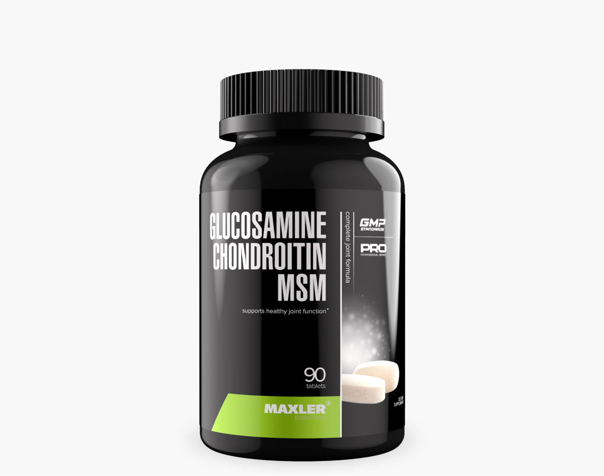 Maxler Glucosamine Chondroitin MSM 90 таблеток