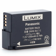Аккумулятор для фотоаппарата Panasonic BP-DC12, DMW-BLC12, DMW-BLC12PP 7,2V 1200mAh код mb077134