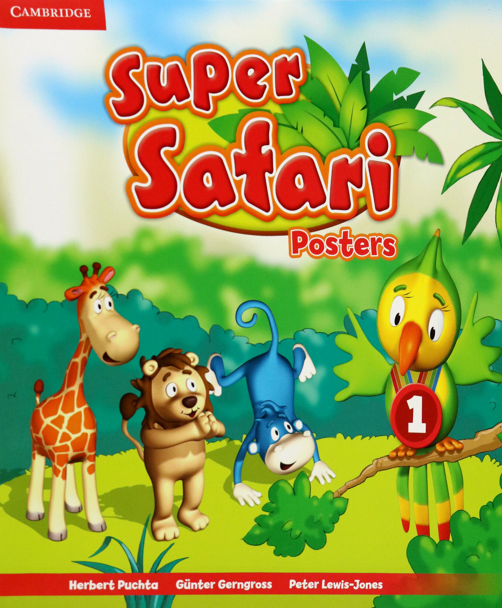 Puchta, Herbert "Super Safari: Level 1: Posters" мелованная - фото №2