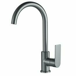 Смеситель для кухни с высоким изливом Haiba HB70505-3, пепельный