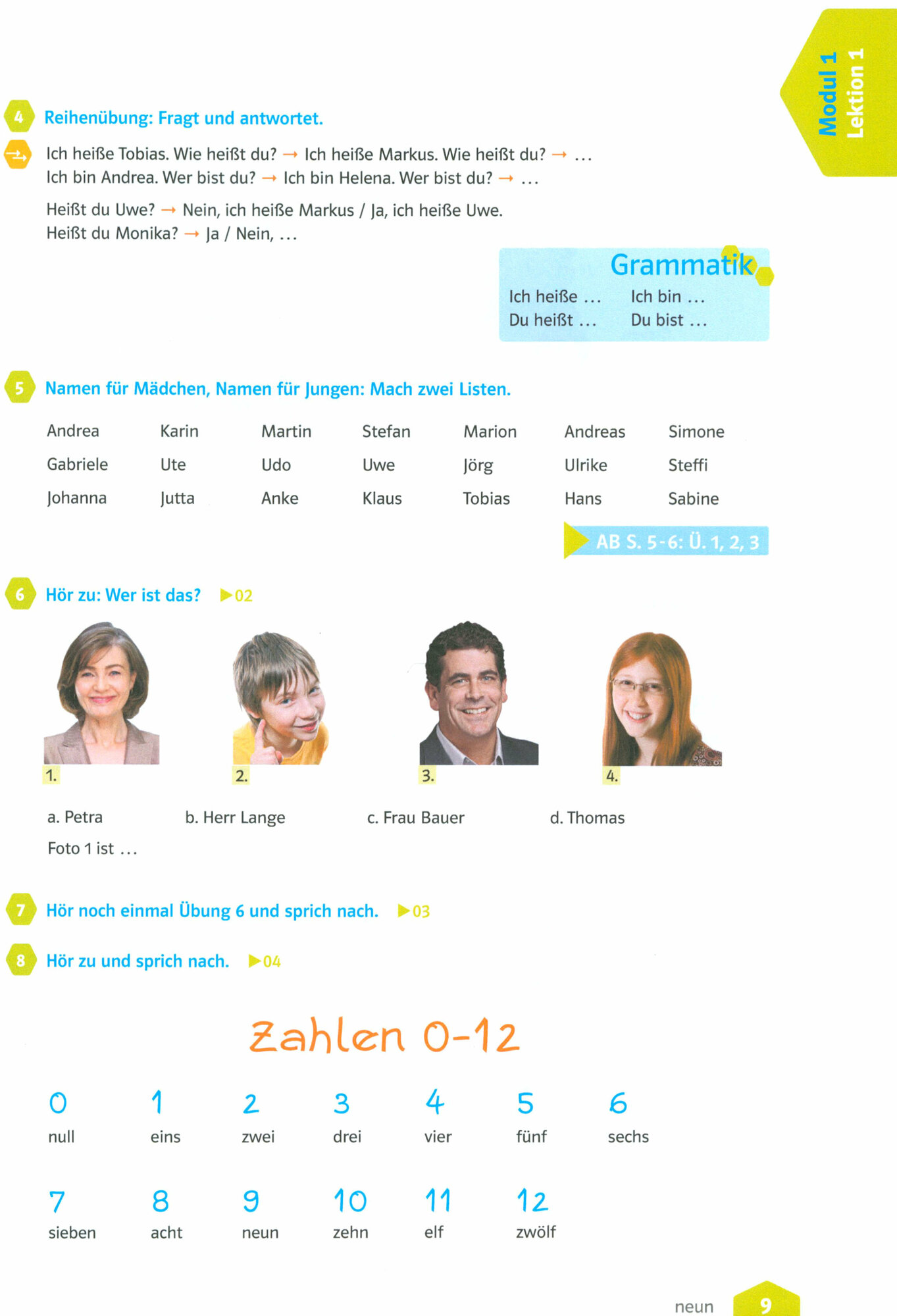Wir neu A1. Grundkurs Deutsch für junge Lernende. Lehrbuch mit Audios - фото №4