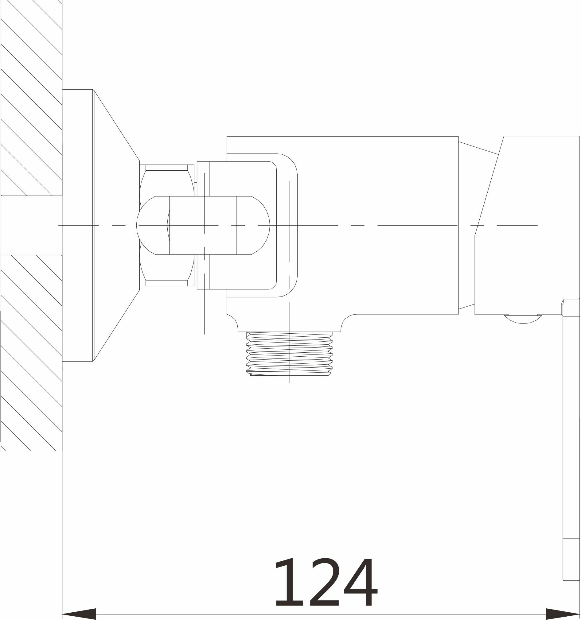 Гигиенический душ SHEVANIK S8105-1, латунь, 150 см, покрытие хромоникелевое, цвет хром — фото 1