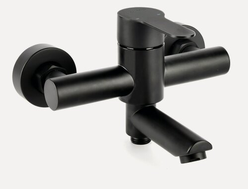 Изображение товара Смеситель для ванны/душа Osgard Hugg Black 12323, нержавеющая сталь, чёрный