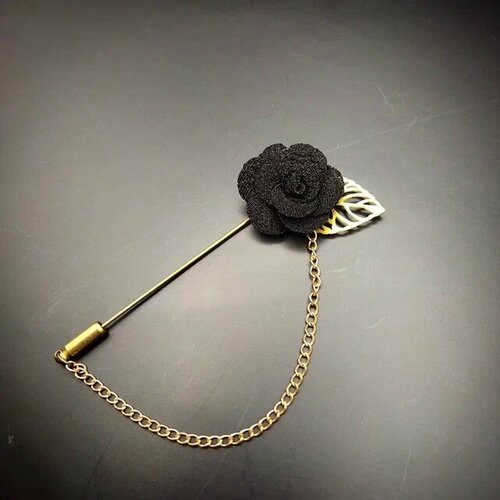 Брошь Innuendo, черный