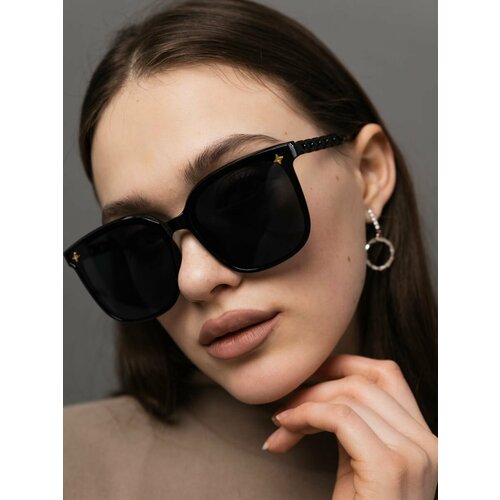 Солнцезащитные очки  OvalGlasses black OvalS-black, черный