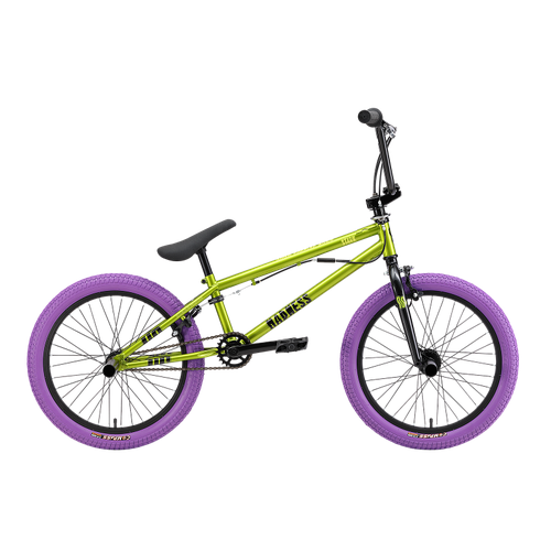 20 STARK Madness BMX 3 2024 рама OS one size зеленый металликчерныйзеленыйфиолетовый 3053000₽