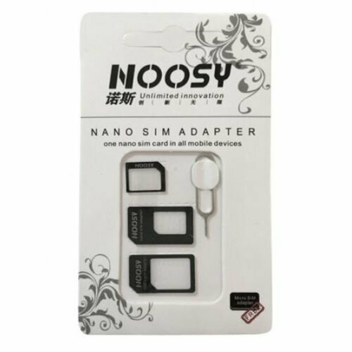 Набор сим (sim) переходников Noosy 4 в 1 noosy переходник для sim 3 в 1