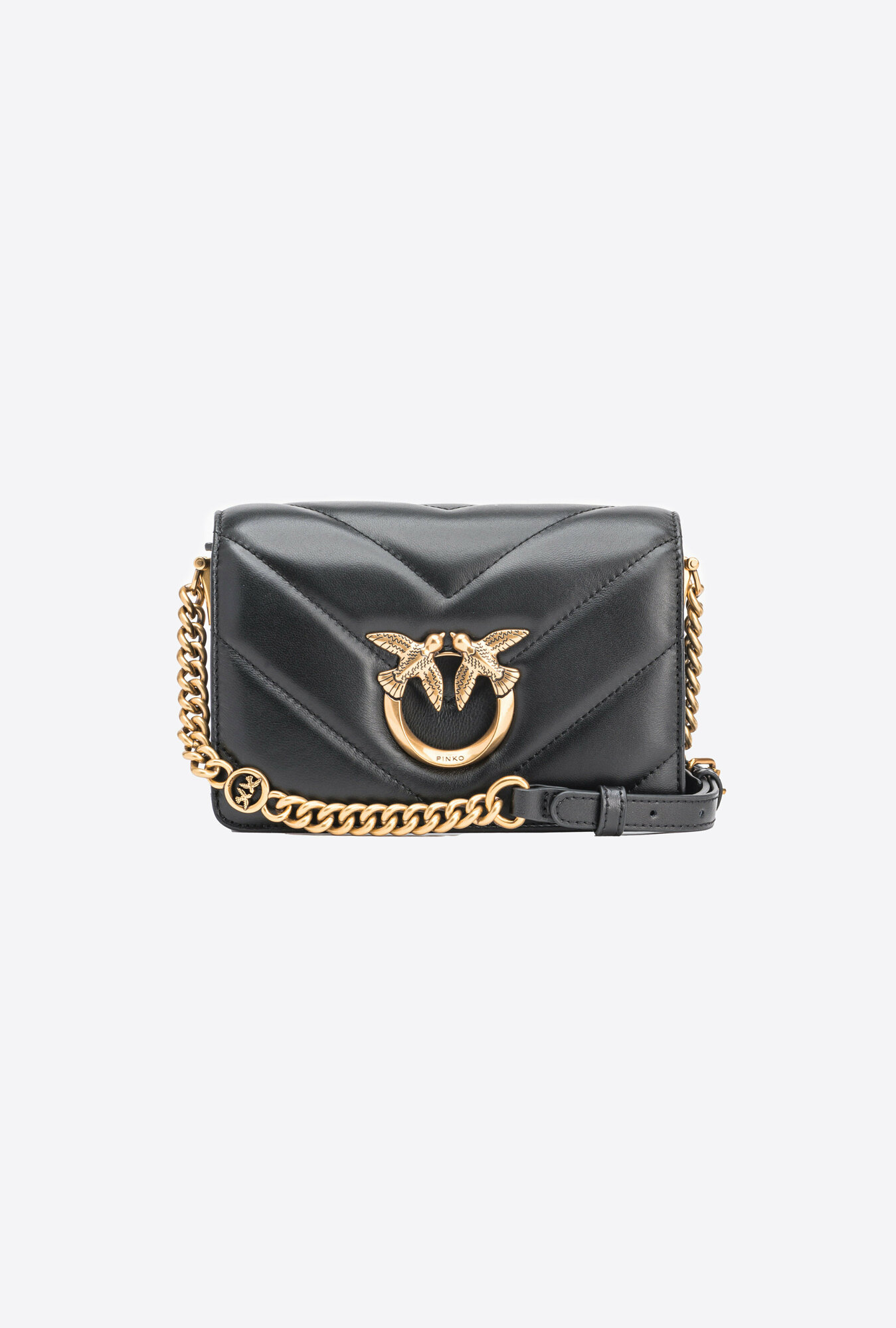 Сумка кросс-боди Pinko Mini Love Bag Click Big Chevron 