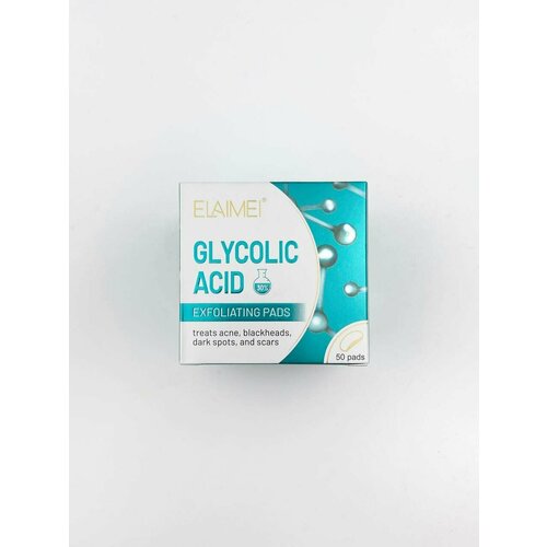 Увлажняющие ватные диски отшелушивающие подушечки патчи с гликолевой кислотой