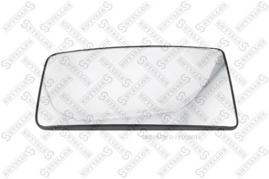 STELLOX 8730232SX стекло зеркала! двойного (главное) с обогр.24V 381x201 \MAN TGX/TGS