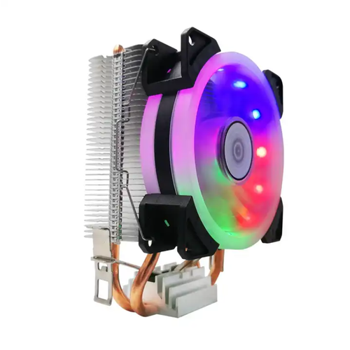 Кулер для процессоров AMD/Intel Cool Storm CT-2U с двумя медными трубками и подсветкой RGB 6 heatpipes rgb cpu cooler radiator silent pwm 4pin 130w for intel lga 1150 1151 1155 1200 1366 2011 x79 x99 am3 am4 ventilador