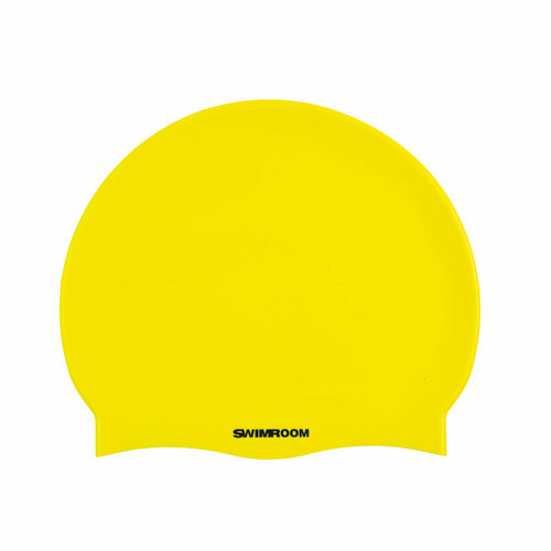 Силиконовая шапочка для плавания / бассейна SwimRoom SwimRoom, цвет желтый
