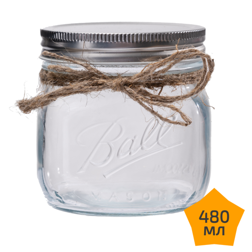 Банка стеклянная с крышкой 480 мл Nordic Tales Ball NTB_3_480