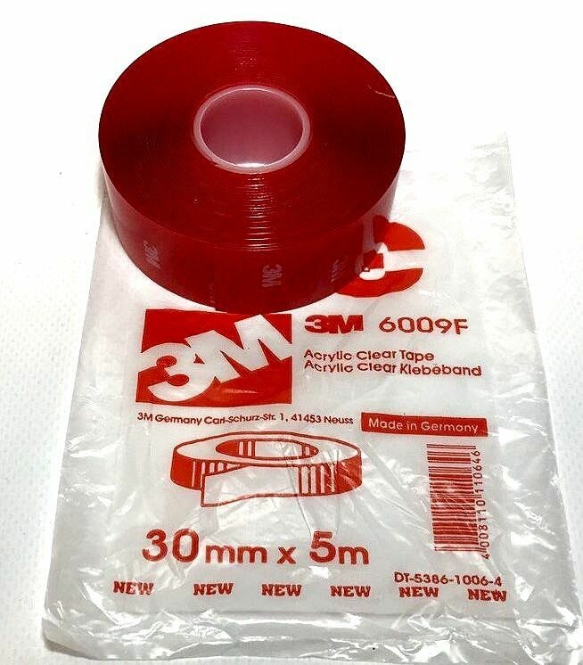 фото Клейкая лента акриловая 3М двусторонний скотч, 5 м