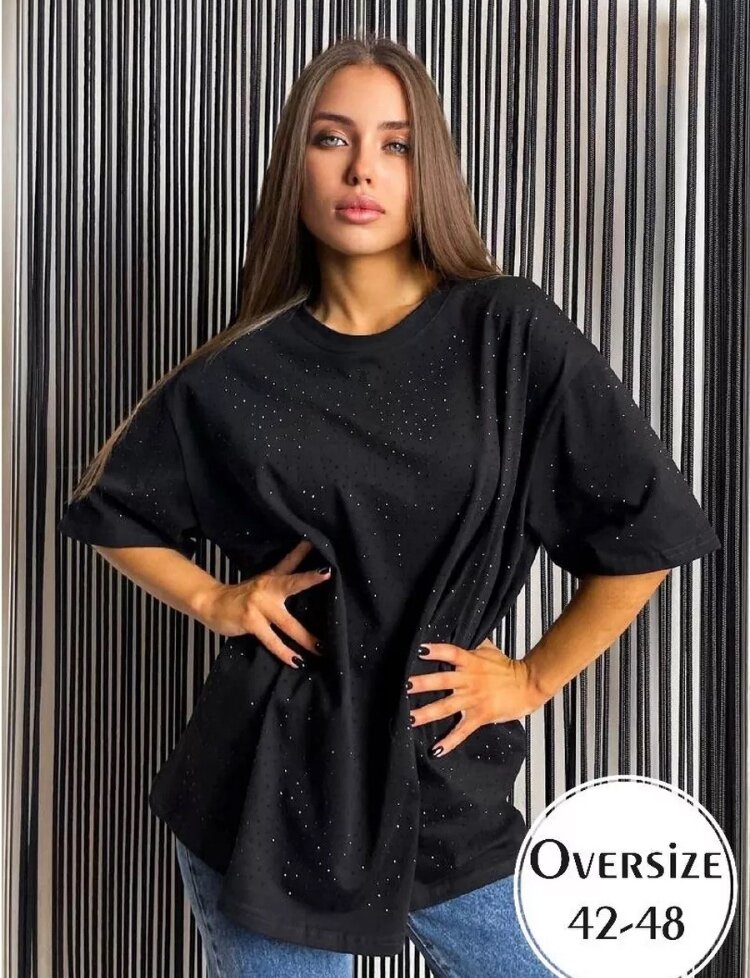 Футболка для кормящих мам, размер оверсайз, черный