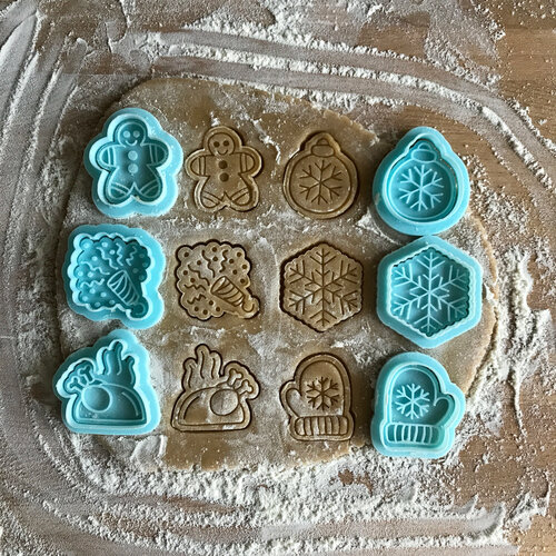 Пряничный человечек - набор мини формочек для печенья 804₽