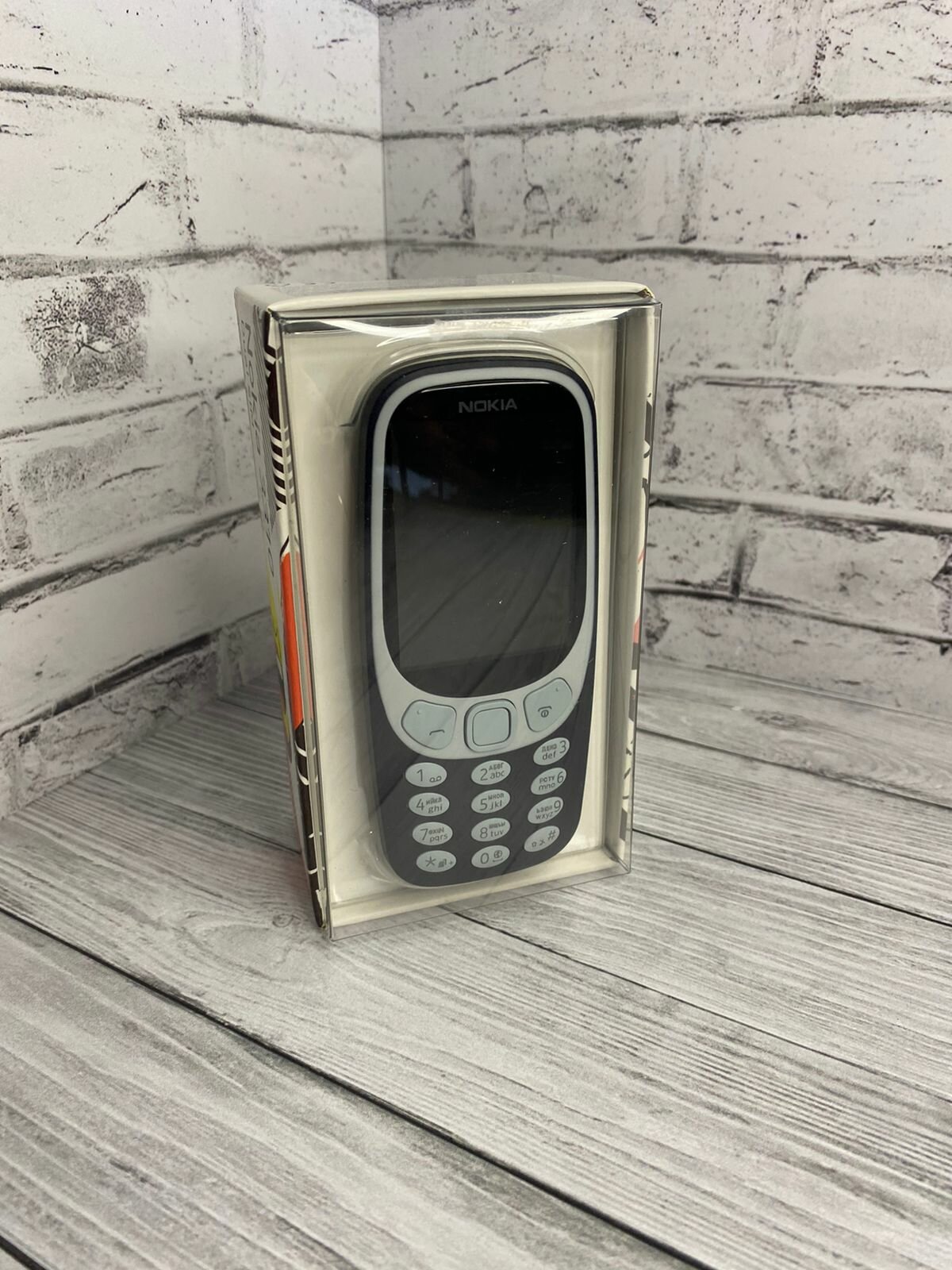 Телефон Nokia 3310 Dual Sim (2017) Global для РФ, SIM+micro SIM, темно-синий