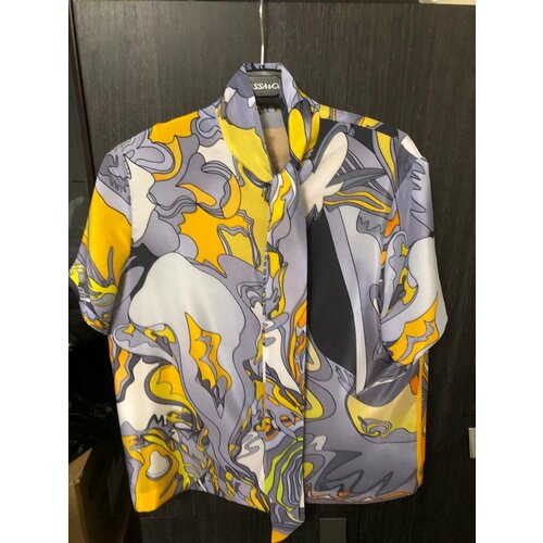 фото Рубашка groovy, размер xl, коричневый