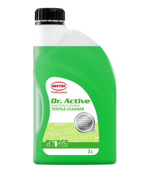 Очиститель салона SINTEC Dr. Active "Textile-cleaner" 1л. SINTEC 801767 | цена за 1 шт