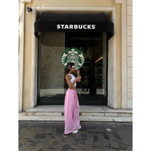 фото Брюки , размер 164s, розовый россия