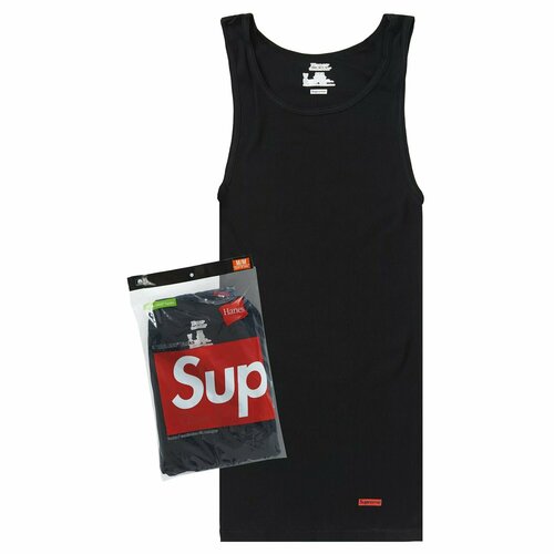 Майка Supreme, размер Chest (42-44) ; Pecho (105-110 cm), черный