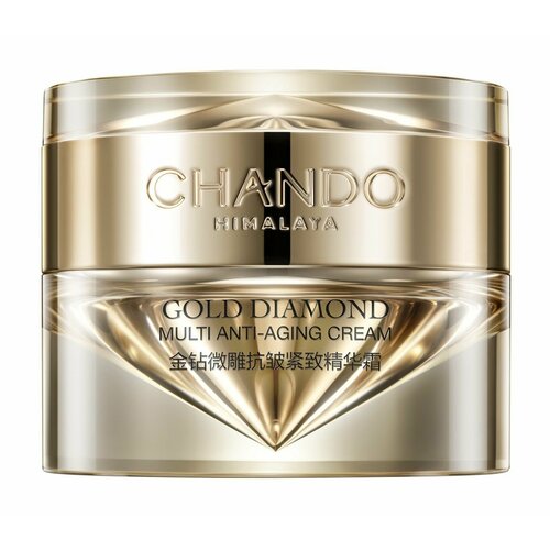 антивозрастная эссенция микроскульптор для лица chando himalaya gold diamond multy anti aging essence 50 мл Антивозрастной крем-микроскульптор для лица / Chando Himalaya Gold Diamond Multy Anti-Aging Cream